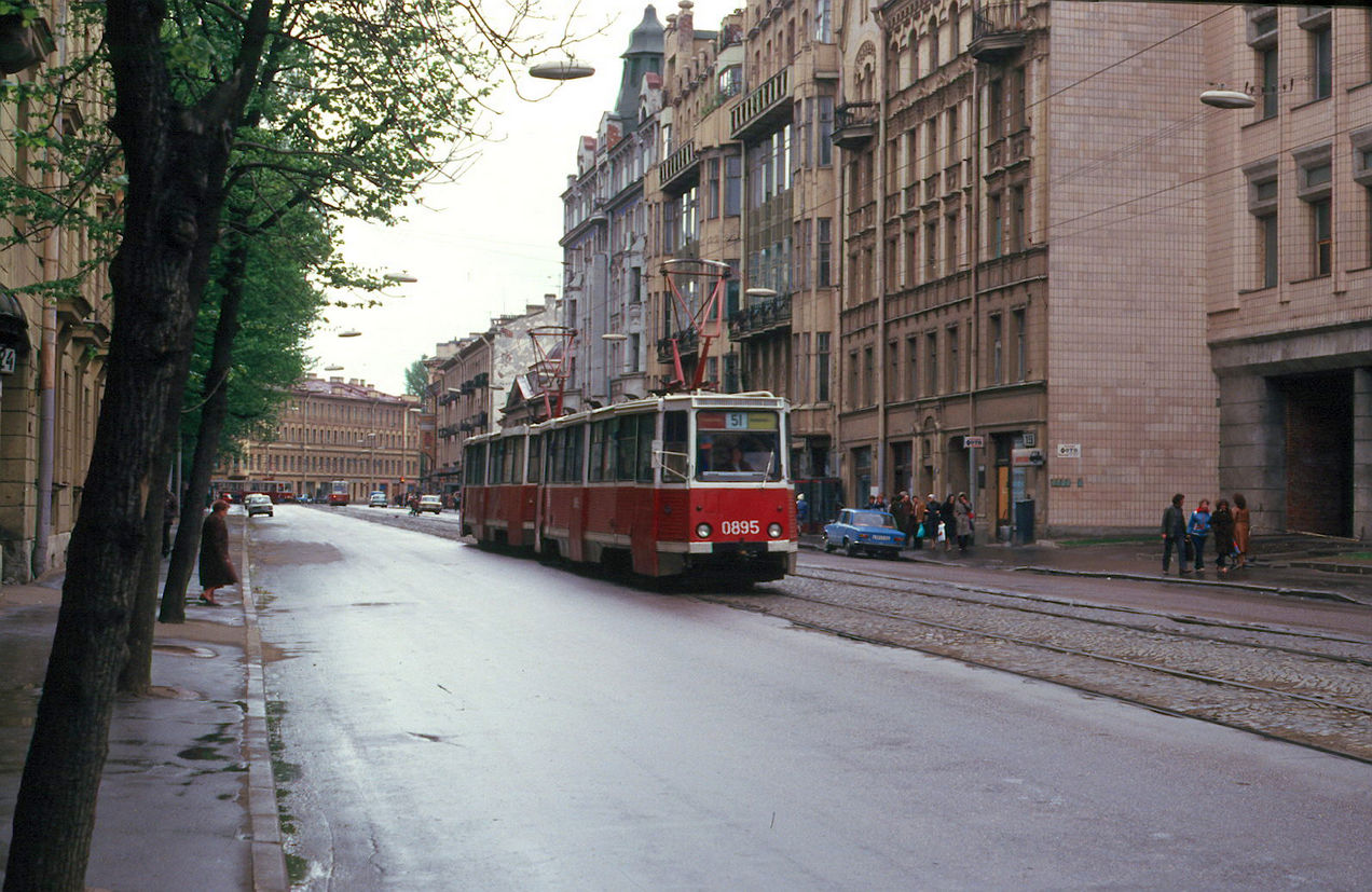 Санкт-Петербург, 71-605 (КТМ-5М3) № 0895