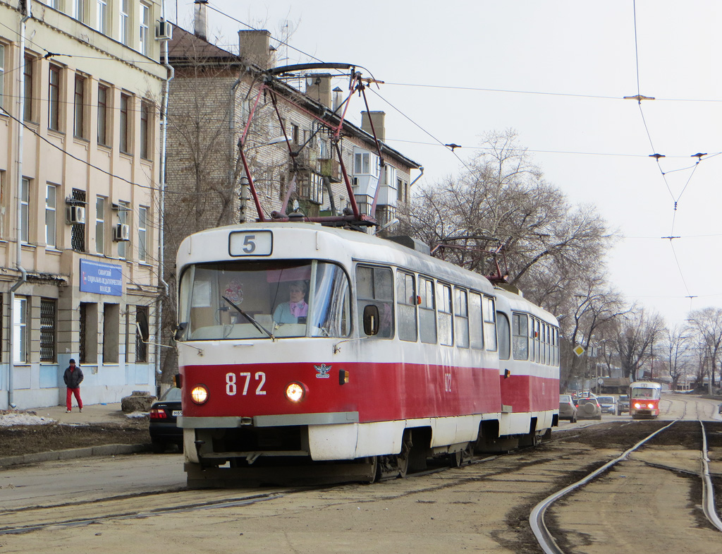 Самара, Tatra T3E № 872