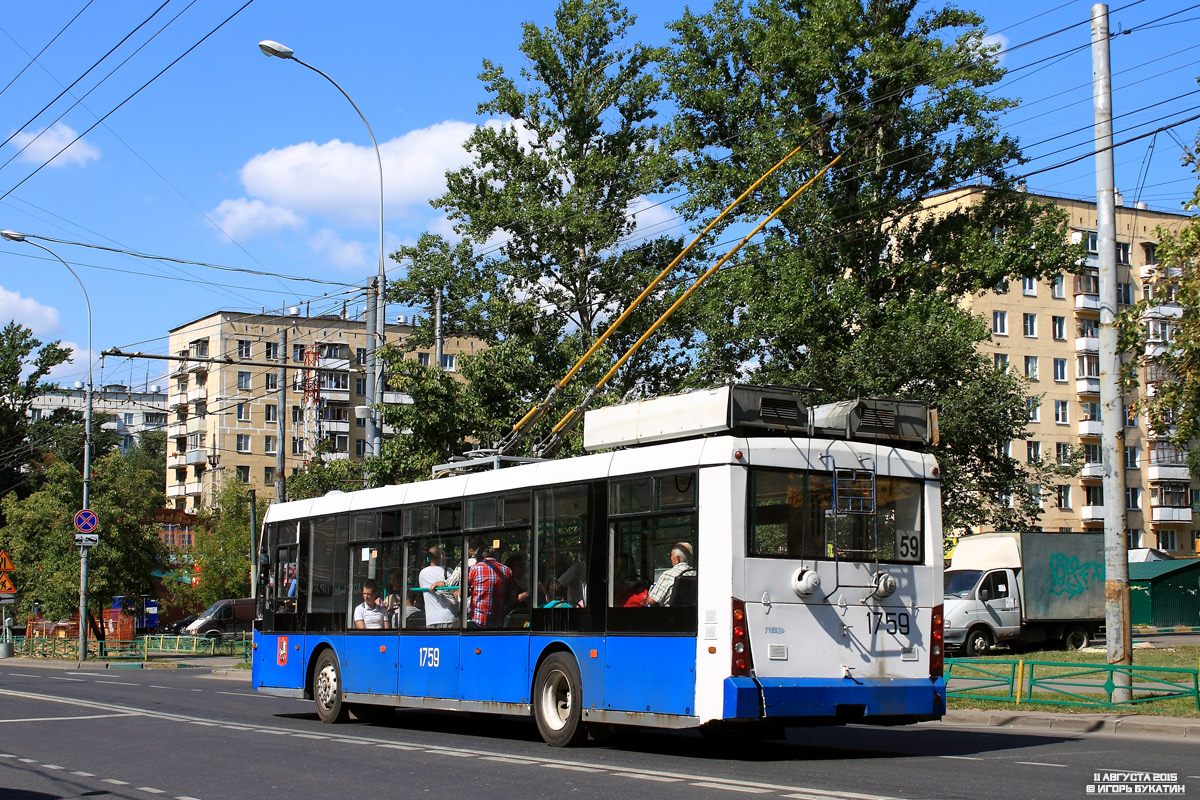 Москва, Тролза-5265.00 «Мегаполис» № 1759