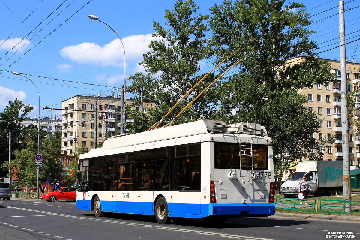 Москва, Тролза-5265.00 «Мегаполис» № 1778