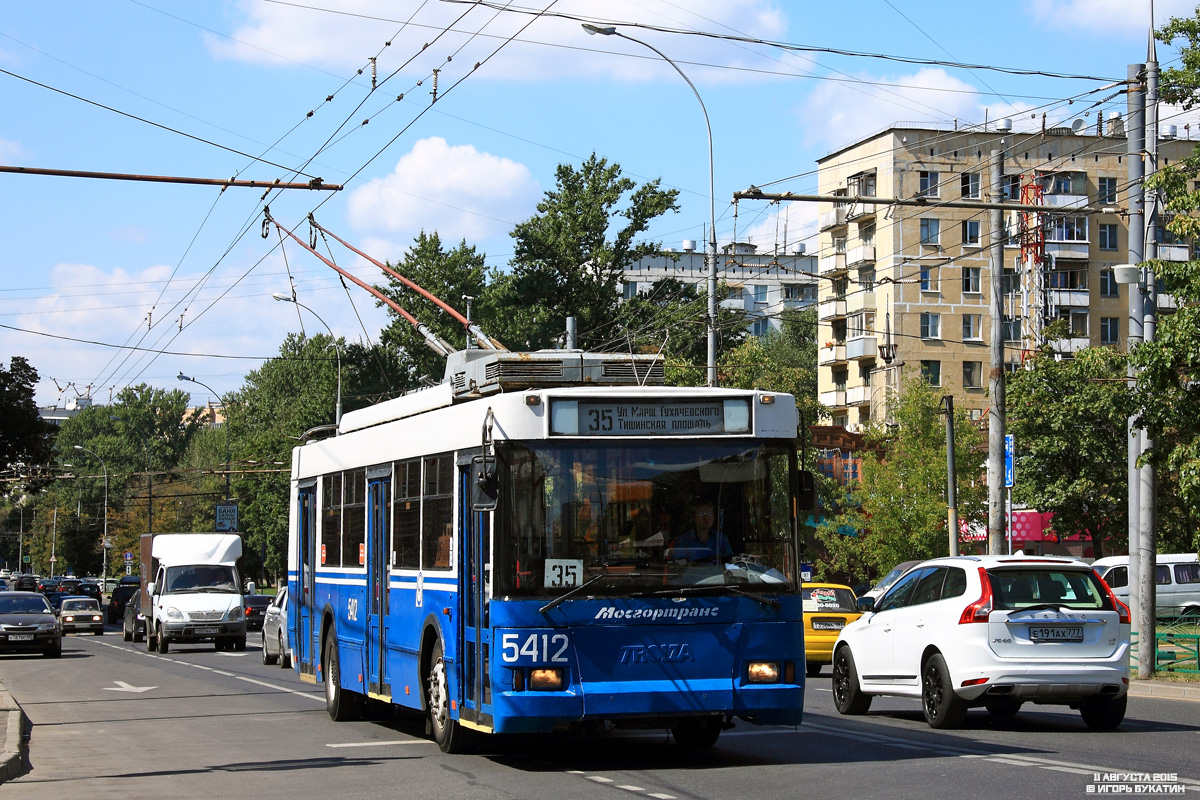 Москва, Тролза-5275.05 «Оптима» № 5412