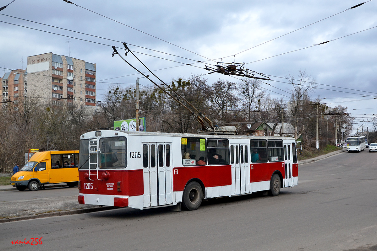 Житомир, ЗиУ-682В № 1205