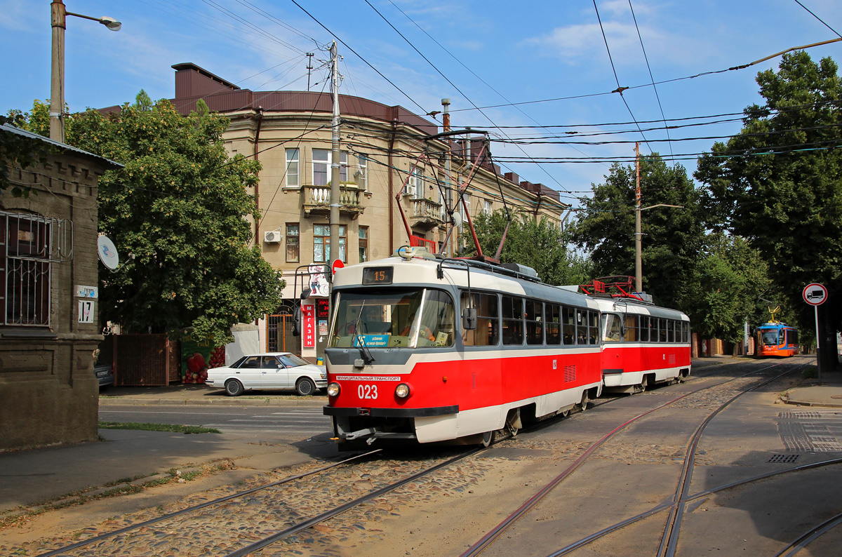 Краснодар, Tatra T3SU КВР ТРЗ № 023