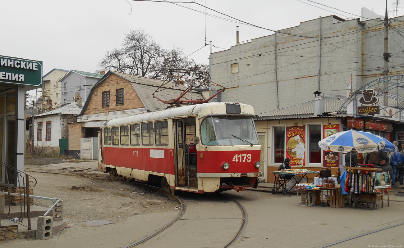 Донецк, Tatra T3SU (двухдверная) № 4173