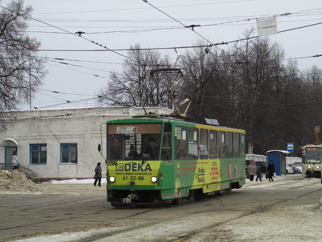 Ульяновск, Tatra T6B5SU № 2206