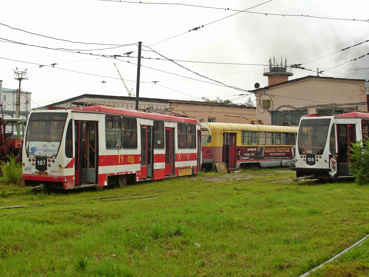 Хабаровск, 71-134А (ЛМ-99АВН) № 107; Хабаровск — Разные фотографии