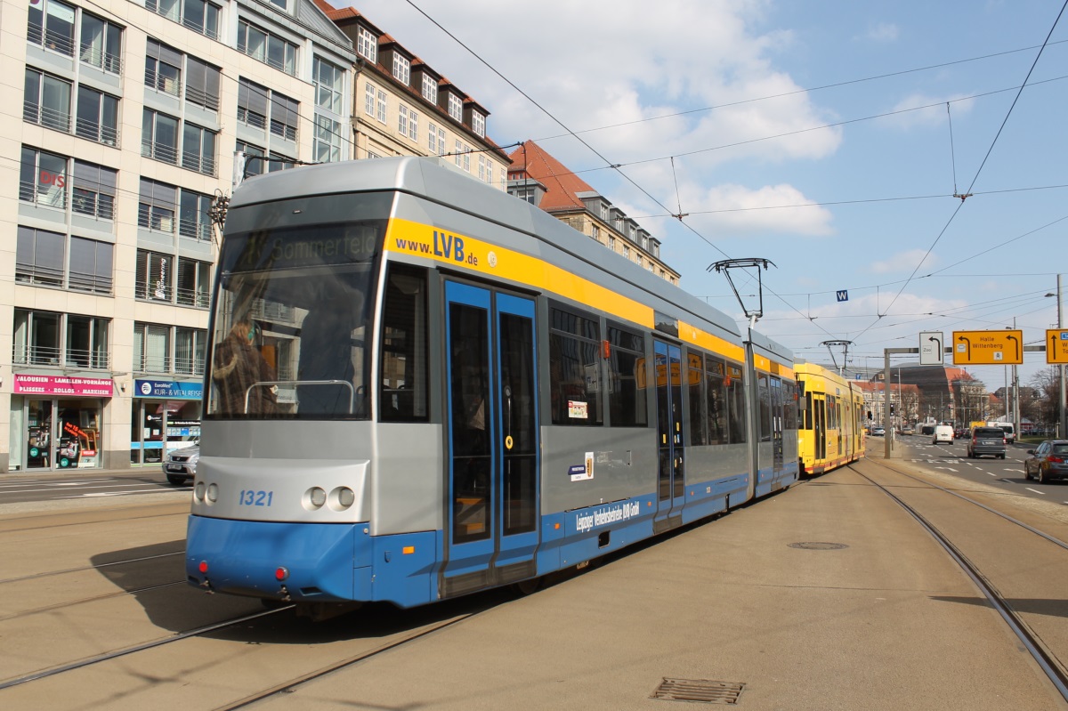 Лейпциг, Leoliner Fahrzeug-Bau Leipzig NGTW6L № 1321