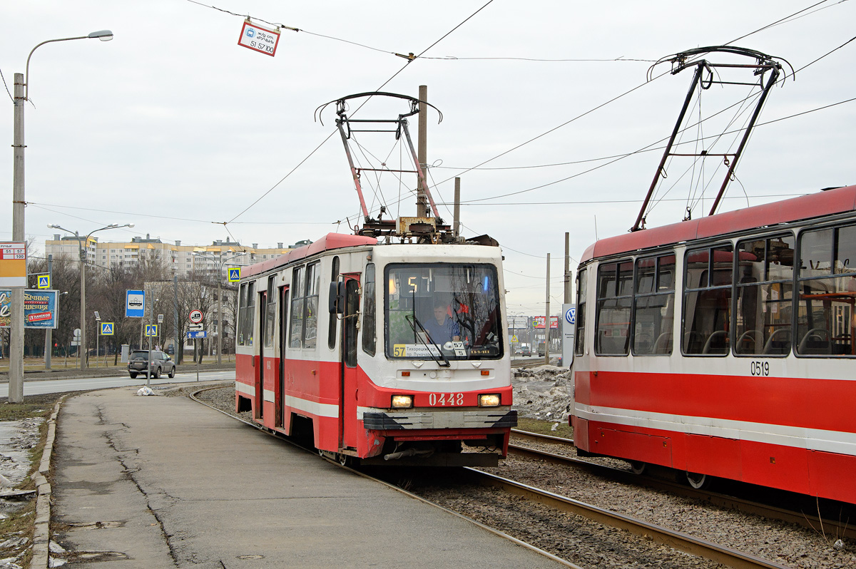 Санкт-Петербург, 71-134К (ЛМ-99К) № 0448