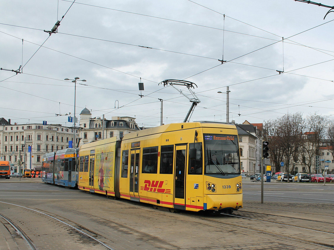 Лейпциг, HeiterBlick NGTW6L № 1339 Лейпциг, HeiterBlick NGTW6L № 1339
