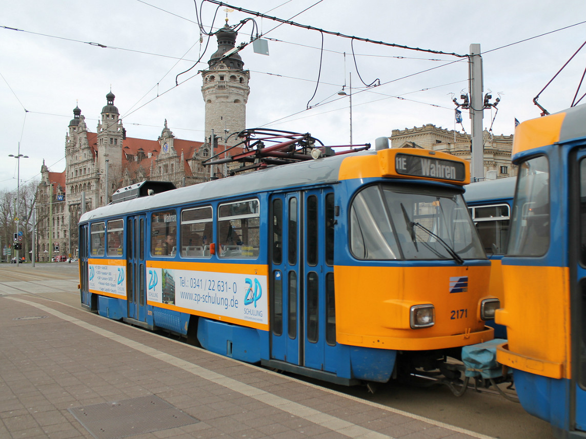 Лейпциг, Tatra T4D-M1 № 2171
