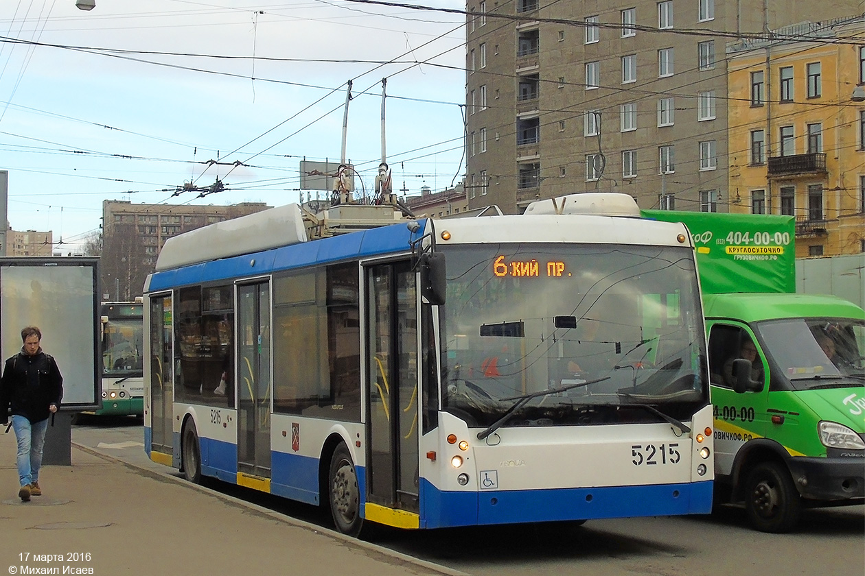 Санкт-Петербург, Тролза-5265.00 «Мегаполис» № 5215