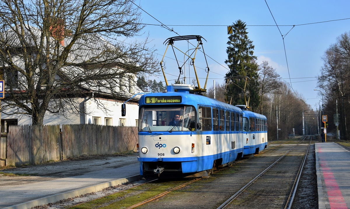 Острава, Tatra T3SUCS № 908