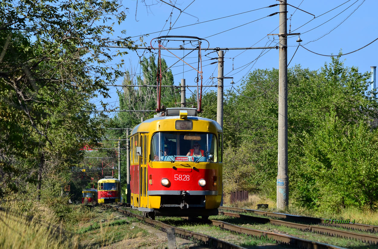 Волгоград, Tatra T3SU № 5828