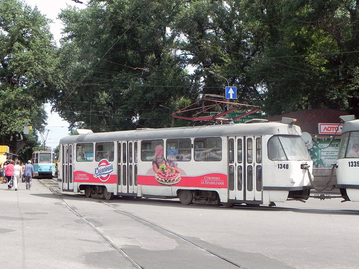 Днепр, Tatra T3SU № 1340