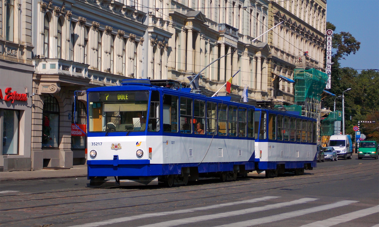 Рига, Tatra T3MR (T6B5-R) № 35217