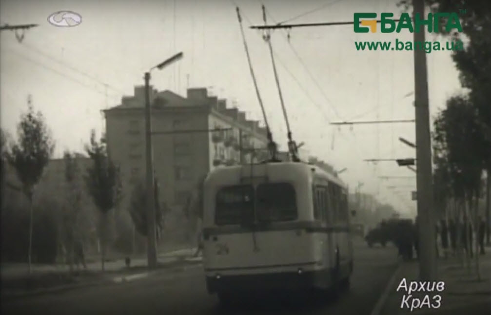 Кременчуг, Киев-4 № 24; Кременчуг — Исторические фотографии — Троллейбус (1966-2005)