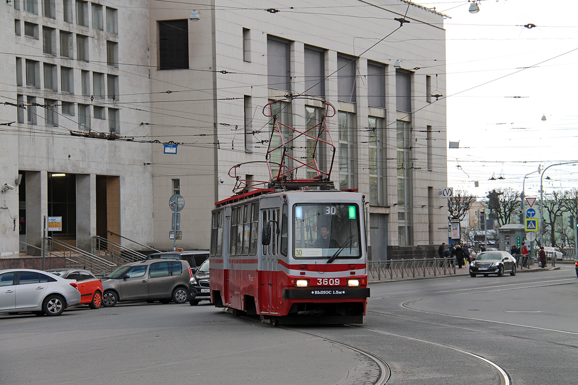 Санкт Петербург, ТС-77 № 3609