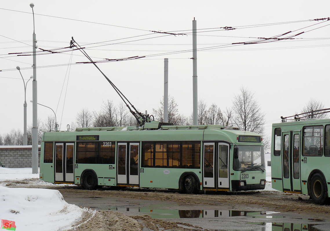 Минск, БКМ 321 № 2203