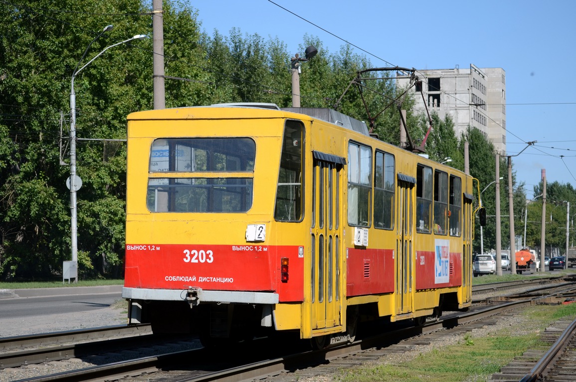 Barnaul, Tatra T6B5SU Nr. 3203