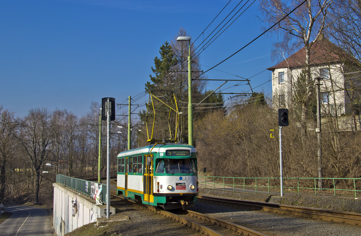 Ліберець — Яблонець-над-Нисою, Tatra T2R № 19 Ліберець — Яблонець-над-Нисою, Tatra T2R № 19