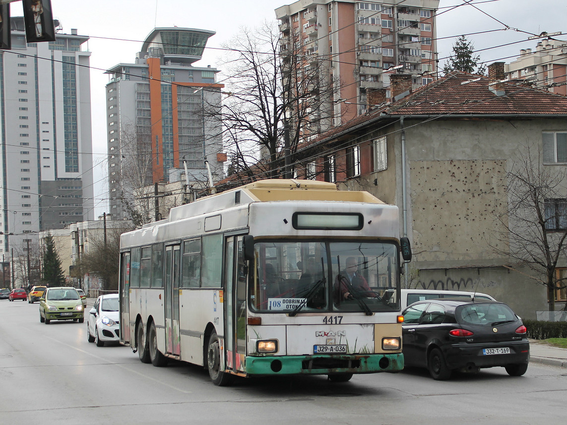 Сараево, MAN/Gräf & Stift 860 SL172HO № 4417