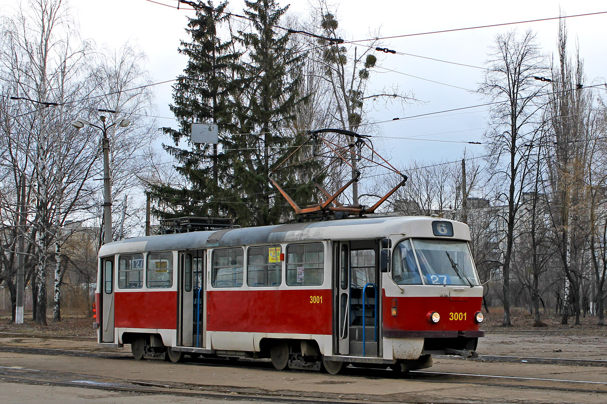 Харьков, Tatra T3A № 3001