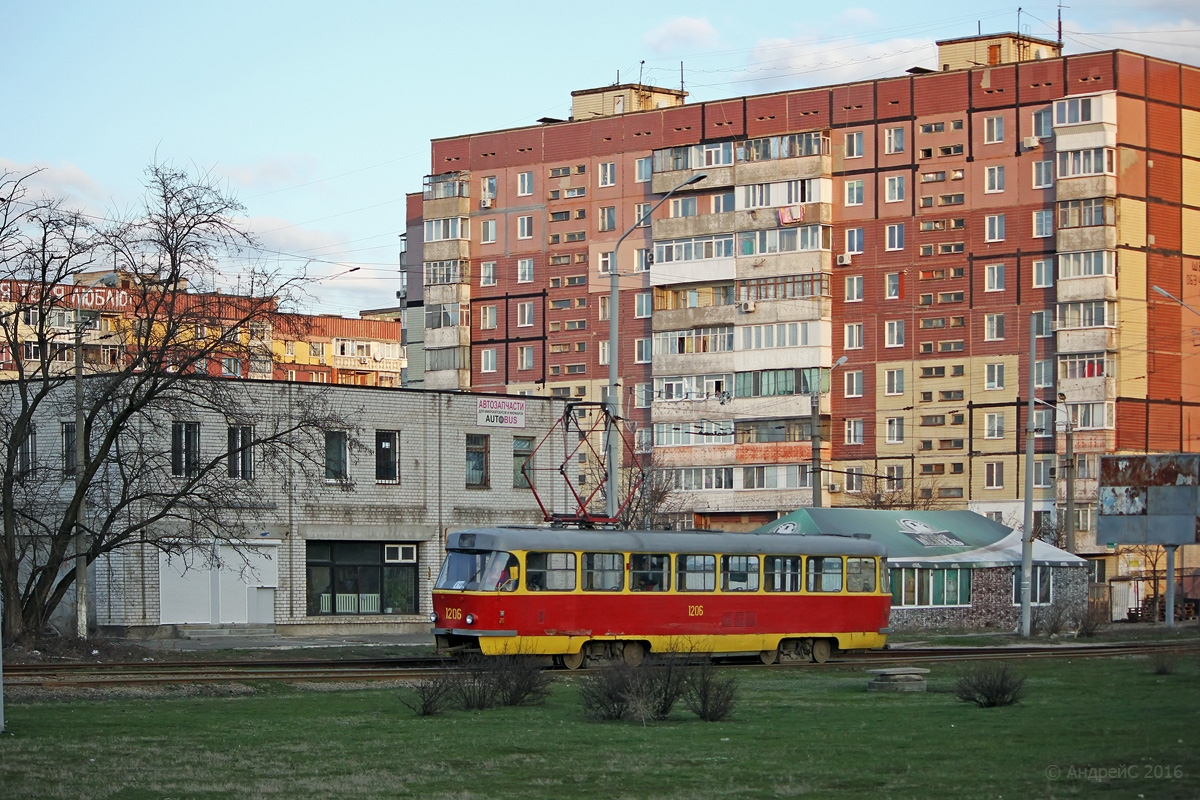 Днепр, Tatra T3SU № 1206