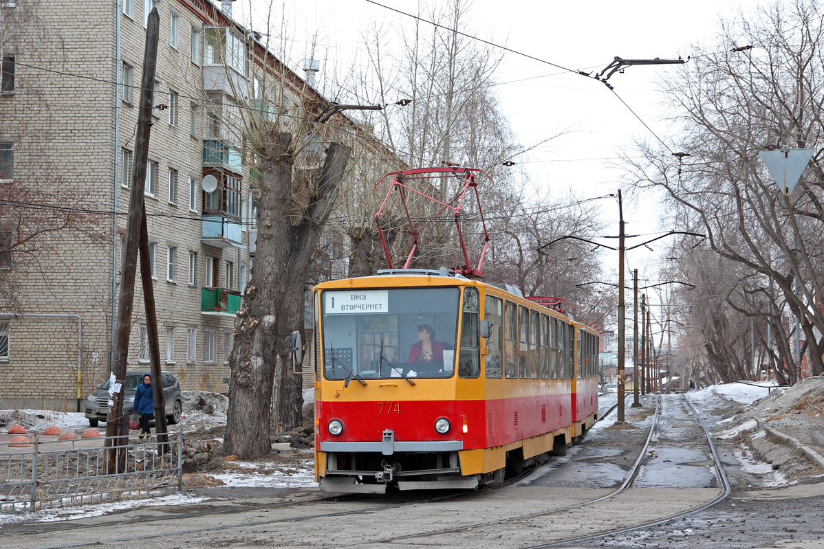 Екатеринбург, Tatra T6B5SU № 774