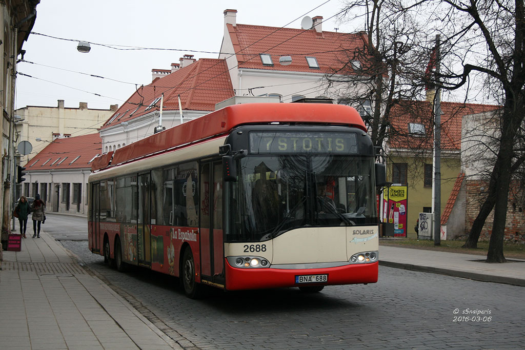 維爾紐斯, Solaris Trollino II 15 AC # 2688