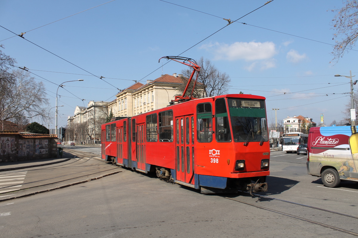 Белград, Tatra KT4YU № 398