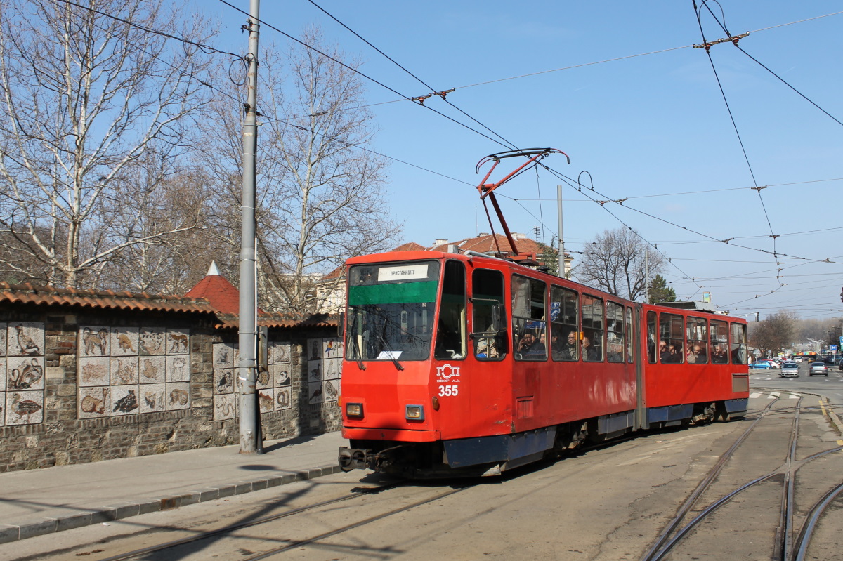 Белград, Tatra KT4YU № 355