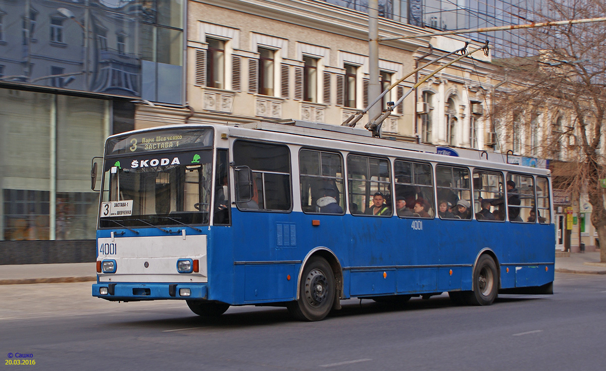 Одесса, Škoda 14Tr17/6M № 4001