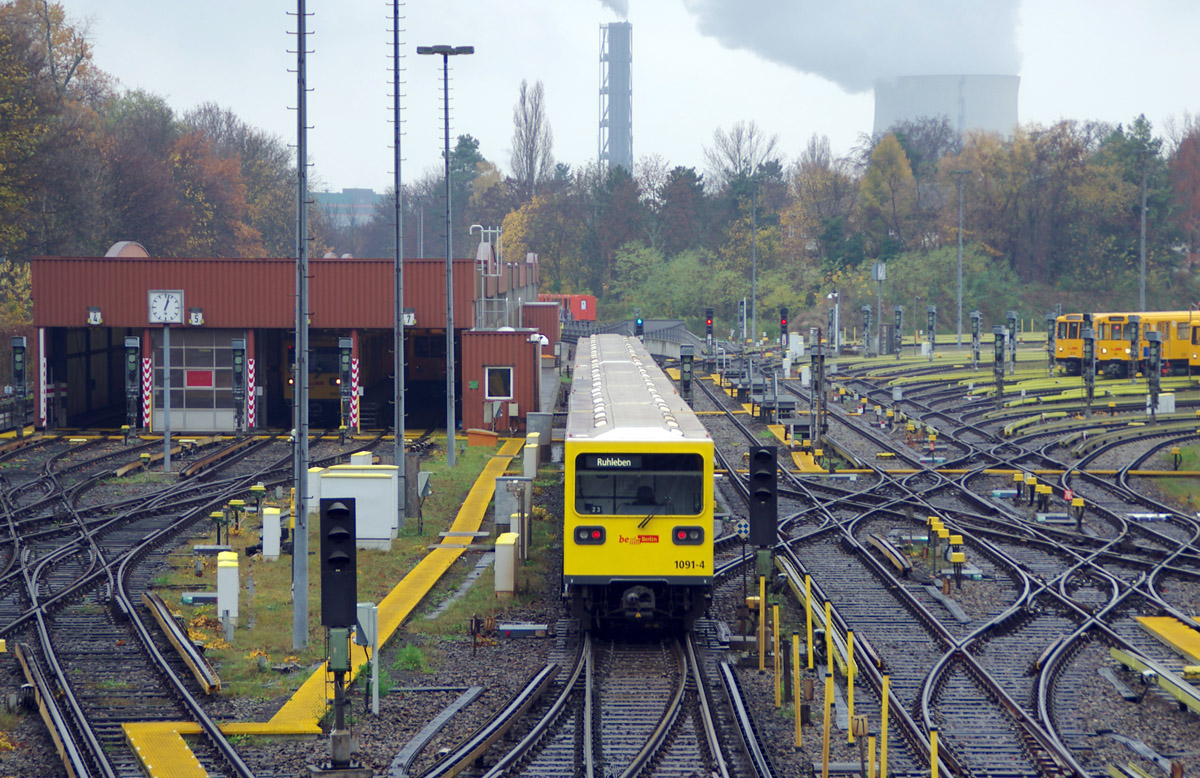 Берлин, BVG GI/1E № 1091-4