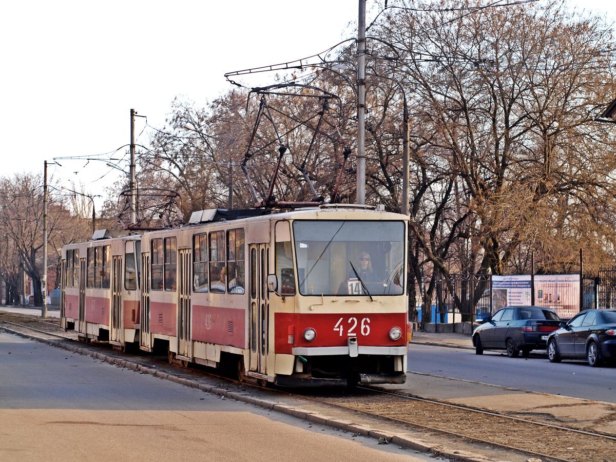 Запорожье, Tatra T6B5SU № 426