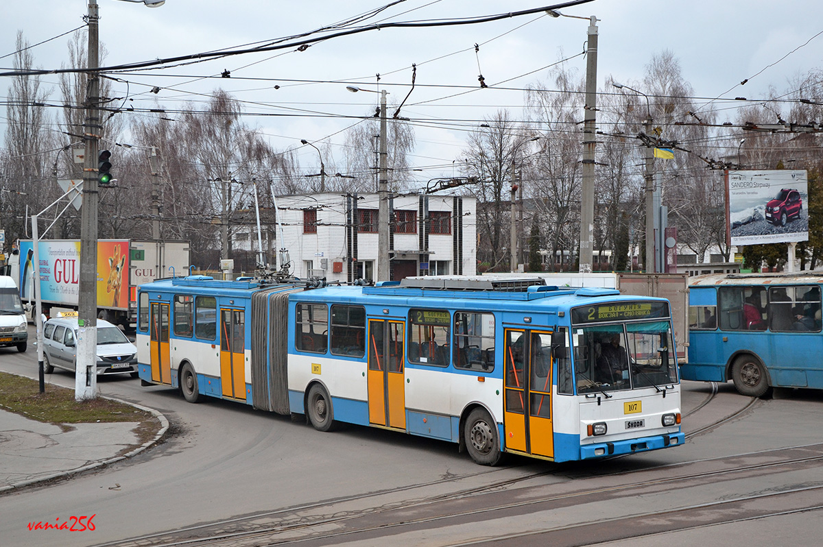 Житомир, Škoda 15TrM № 107