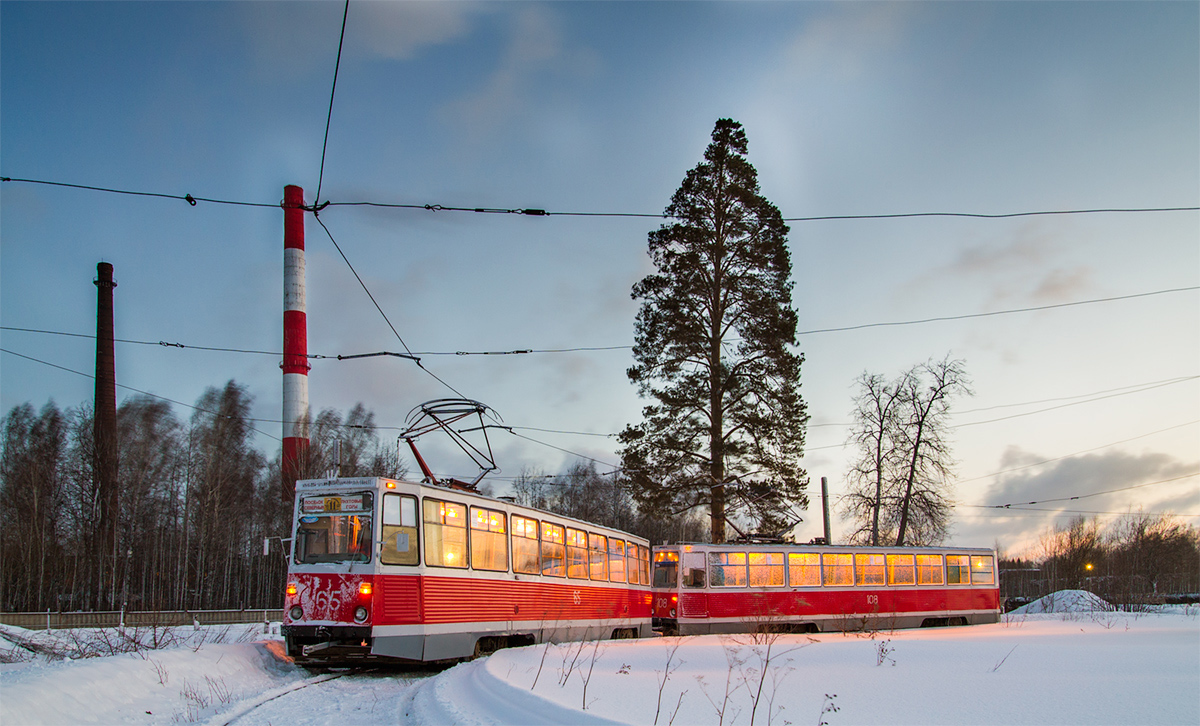Нижний Тагил, 71-605 (КТМ-5М3) № 65; Нижний Тагил, 71-605А № 108
