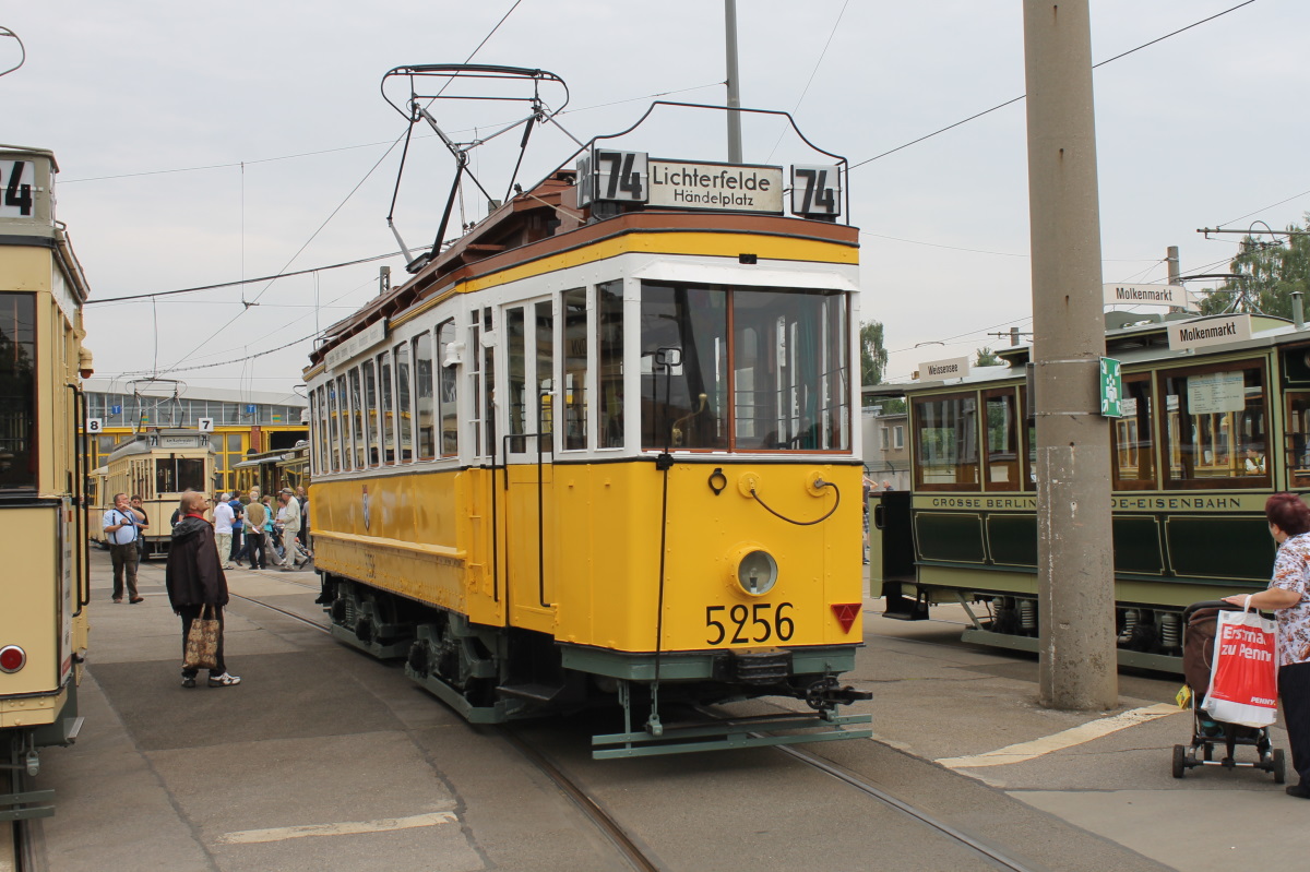 Берлин, Herbrand TD 07/25 № 5256; Берлин — Празднование 150-летия трамвая