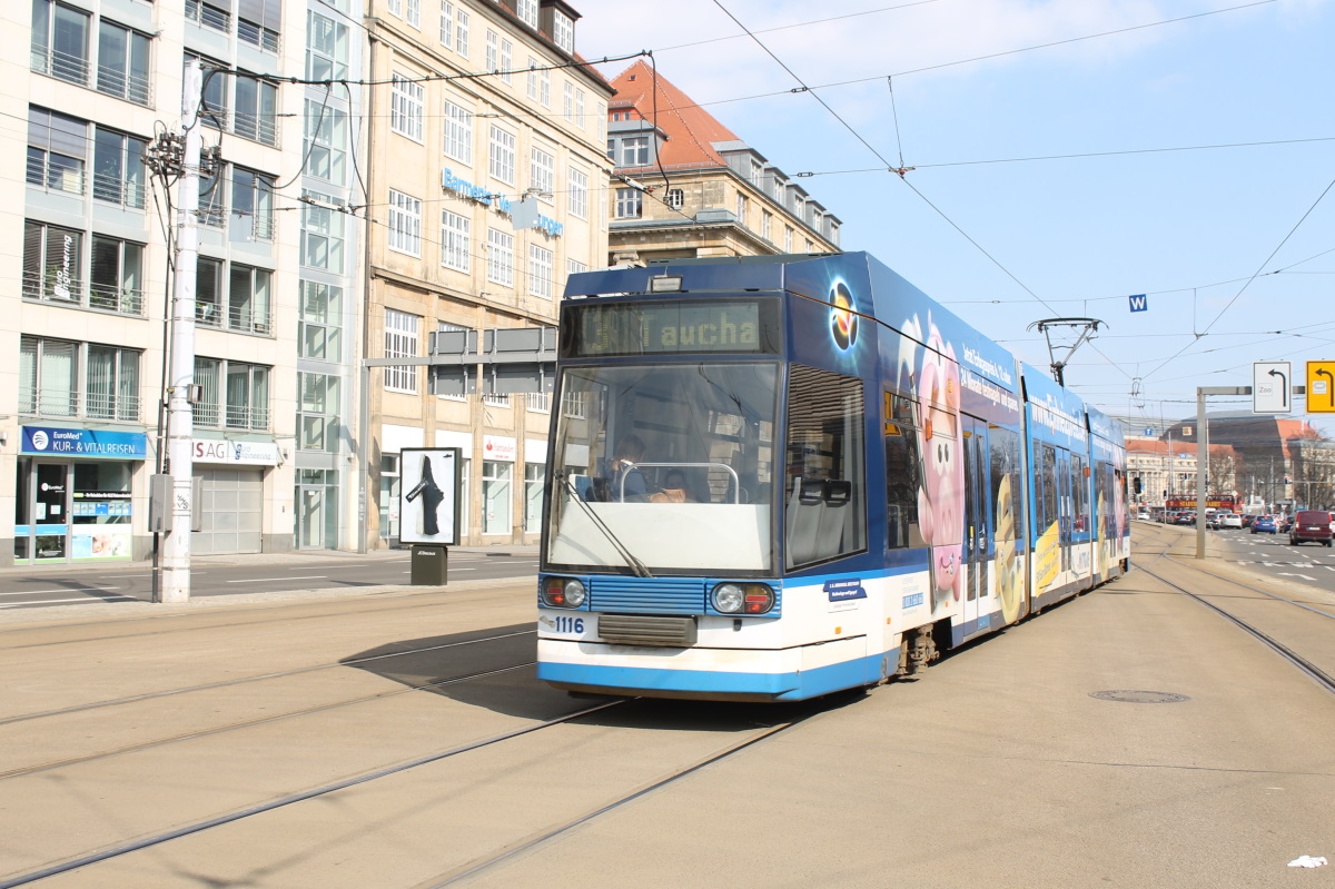 Leipzig, DWA NGT8 № 1116 Leipzig, DWA NGT8 № 1116