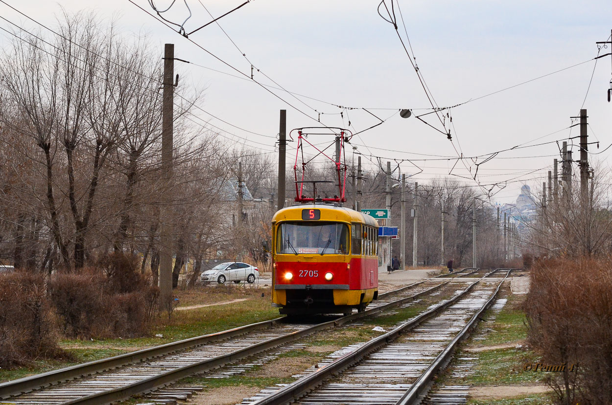 Волгоград, Tatra T3SU № 2705