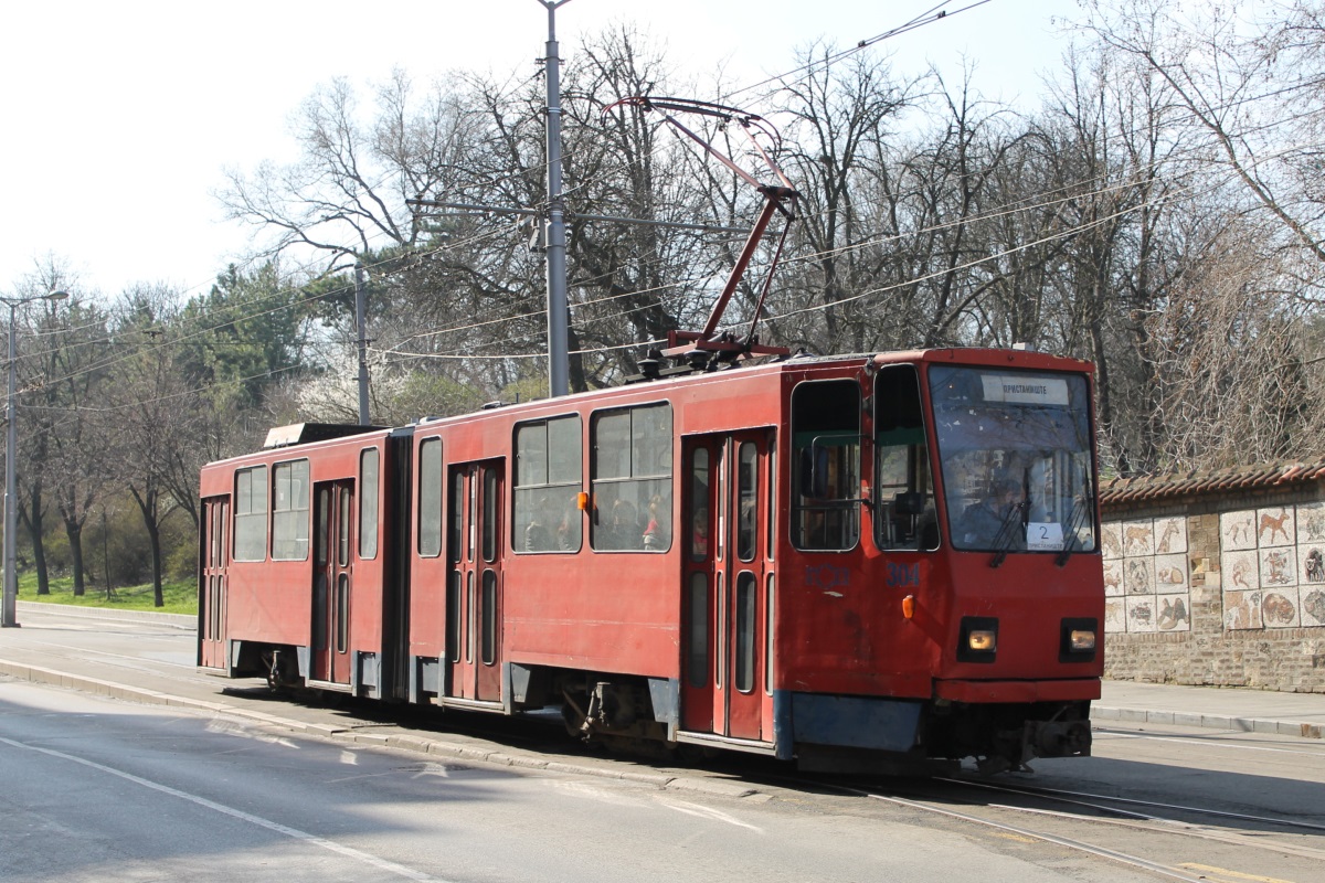 Белград, Tatra KT4YU № 304
