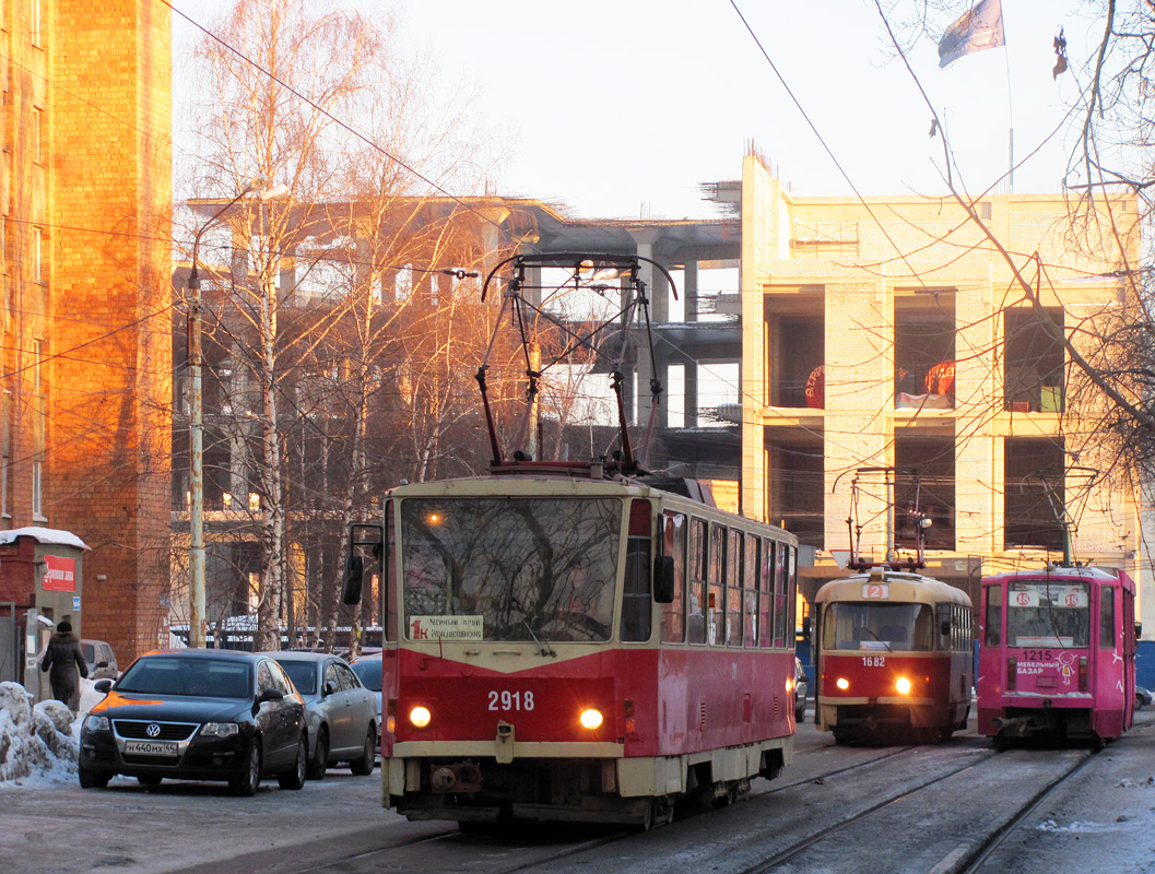 Нижний Новгород, Tatra T6B5SU № 2918; Нижний Новгород, 71-608КМ № 1215