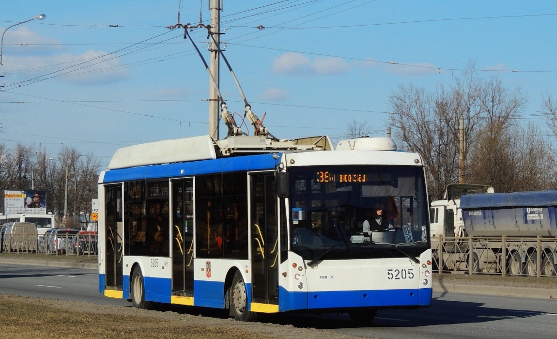 Санкт-Петербург, Тролза-5265.00 «Мегаполис» № 5205