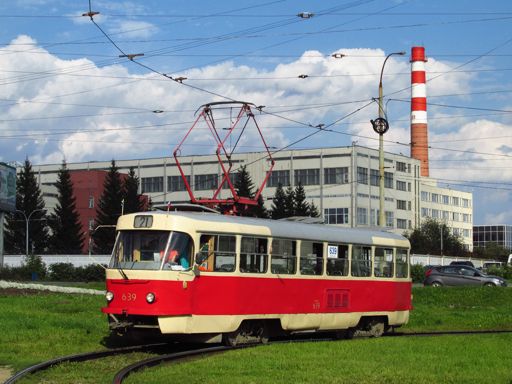 Екатеринбург, Tatra T3SU (двухдверная) № 639