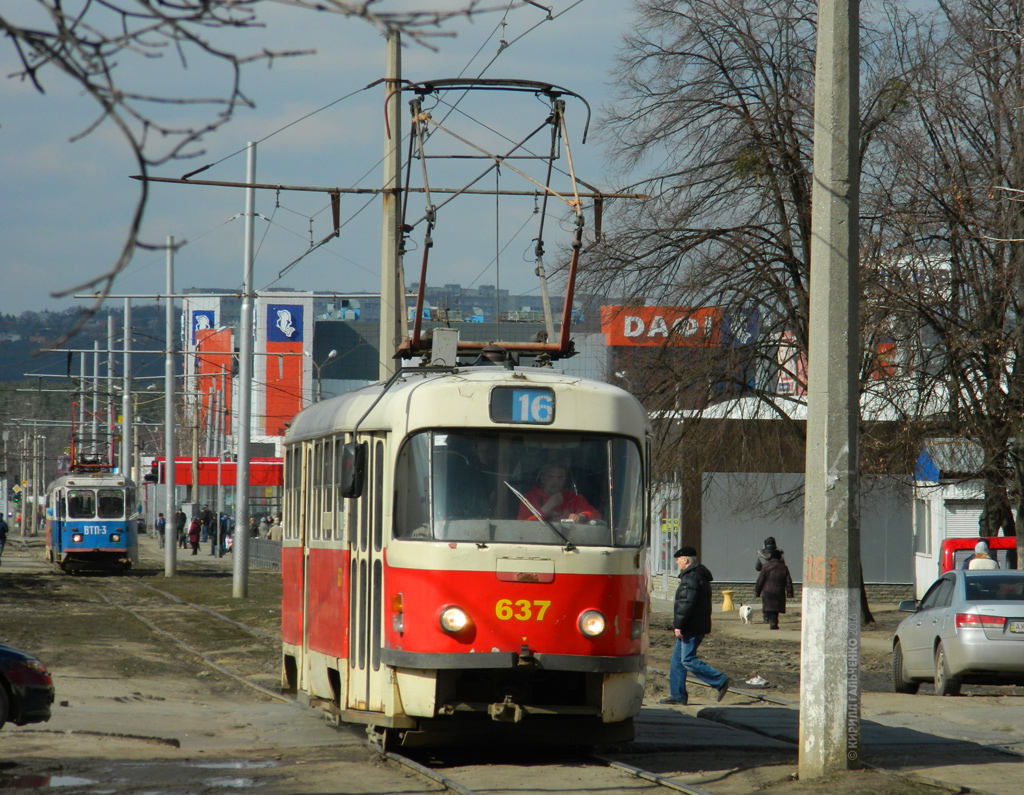 Харьков, Tatra T3SUCS № 637