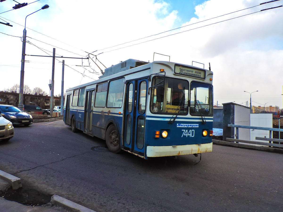 Москва, ЗиУ-682ГМ1 (с широкой передней дверью) № 7440