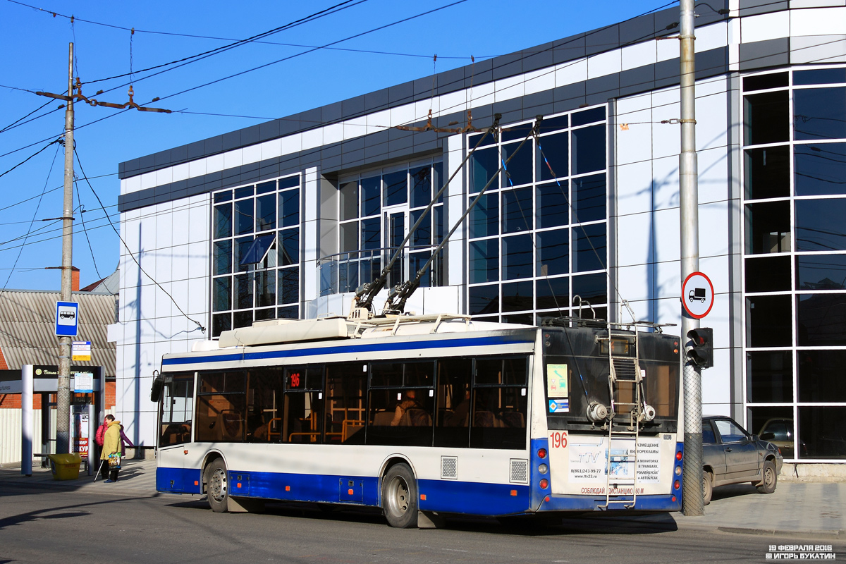Краснодар, СВАРЗ-МАЗ-6275 № 196