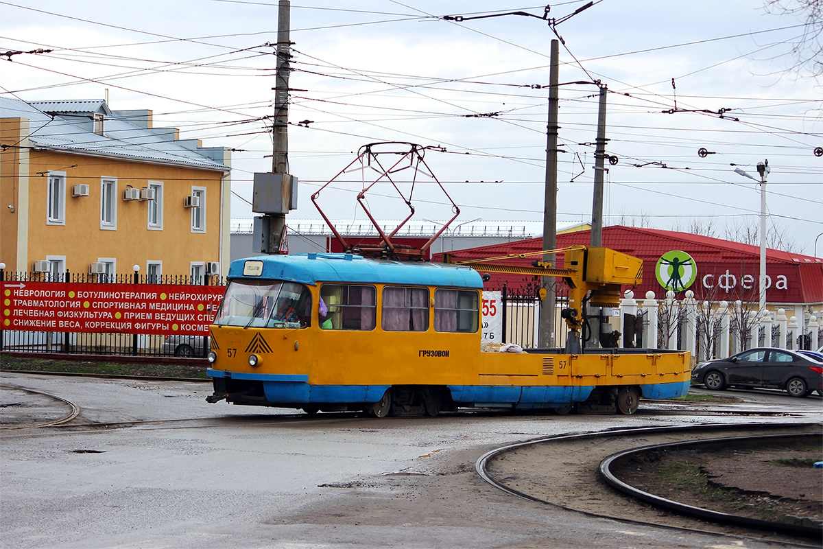Wolgograd, Tatra T3SU (2-door) Nr. 57