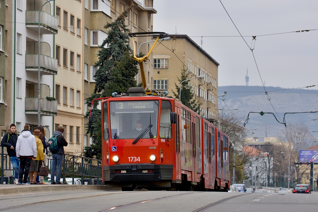 Брно, Tatra KT8D5N № 1734