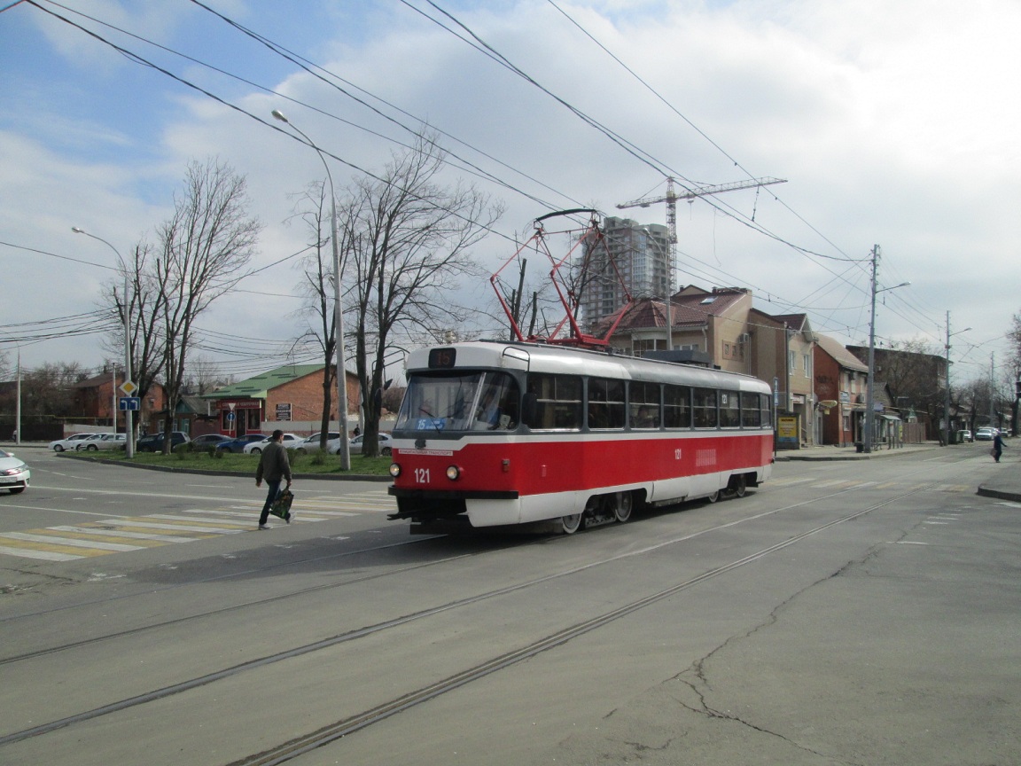 Краснодар, Tatra T3SU КВР МРПС № 121