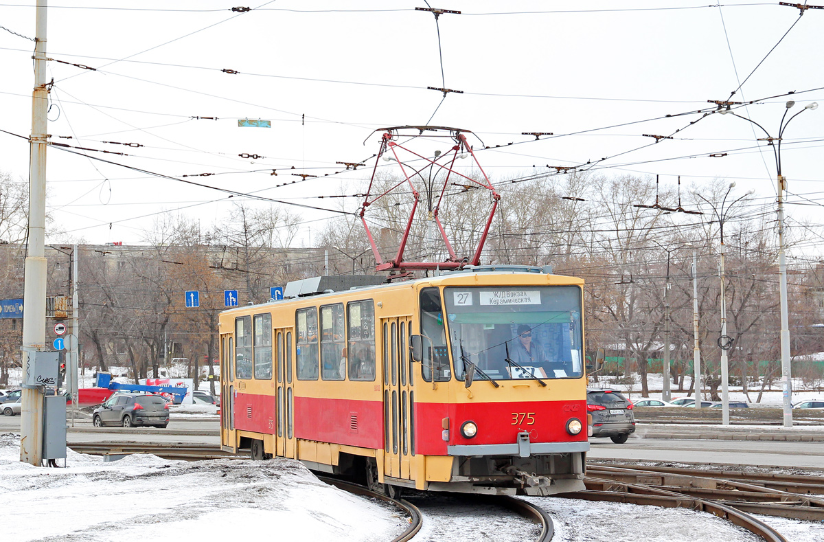 Jekaterinburga, Tatra T6B5SU № 375